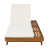 Cream Cushion/Teak Frame selected