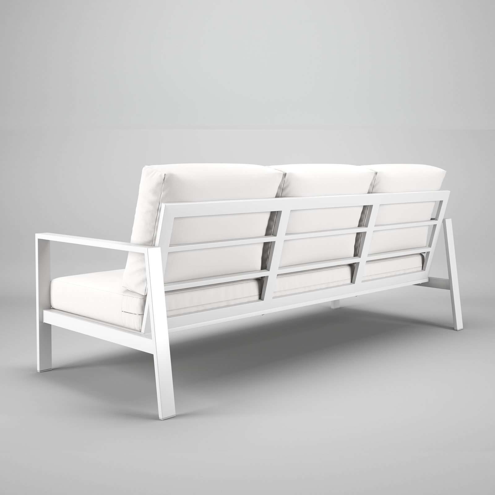 Townsend 80" Sunbrella® Patio Sofa, Canvas White