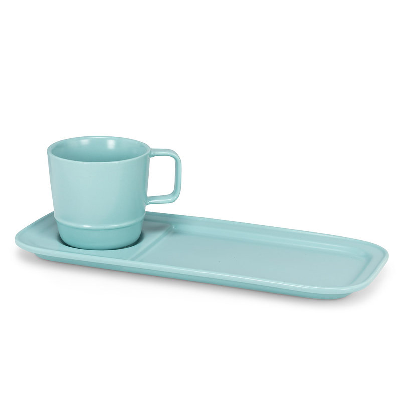 Couvert individuel 2 pièces Alamar, Turquoise