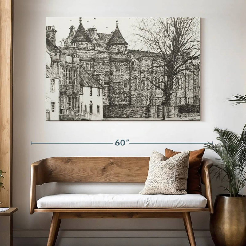 Lilie Falkland Palace Scotland, 34" H x 51" W