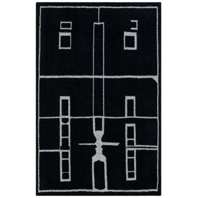 Murcia Hand-Woven Abstract Wool Rug