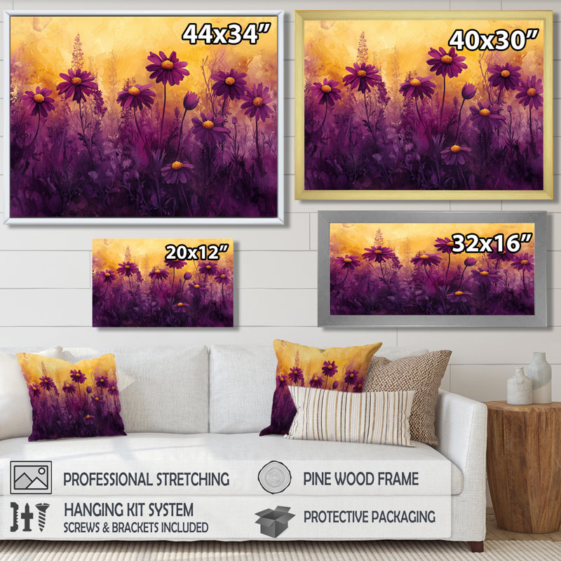 Art mural sur toile Jorgensen, H 28 po x l 60 po, Toile tendue, Ne s’applique pas