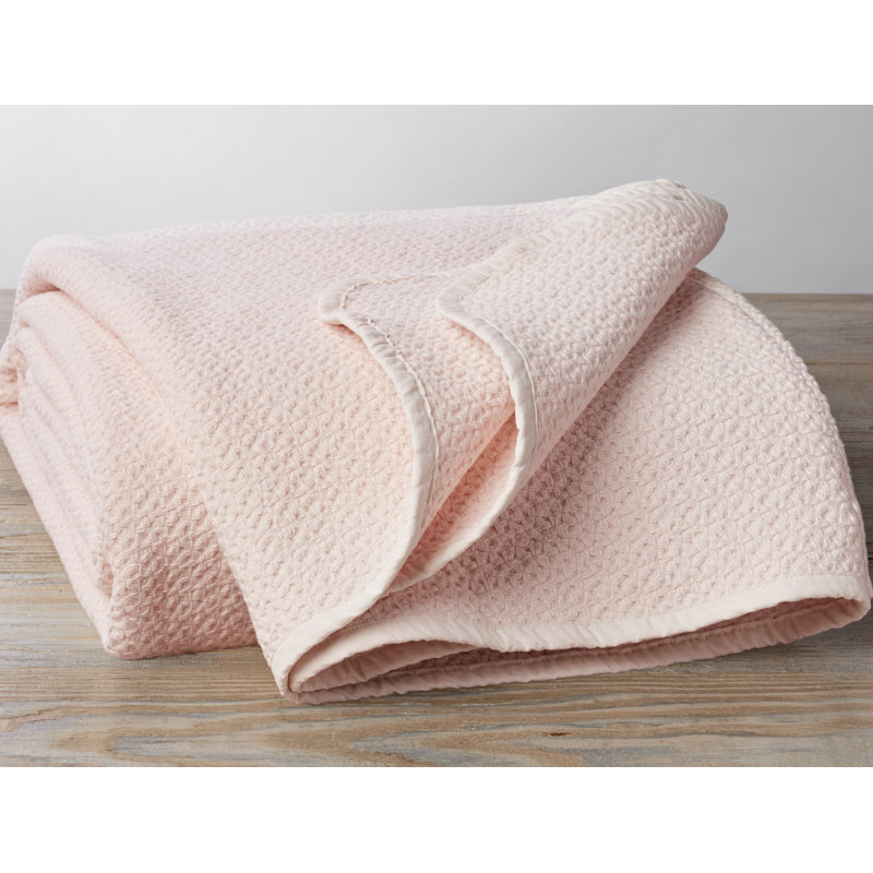 Honeycomb Blanket, Ivory, King
