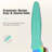 Kitchen Knife Set, Rainbow Titanium and 6 Blade Guards, 13-Piece