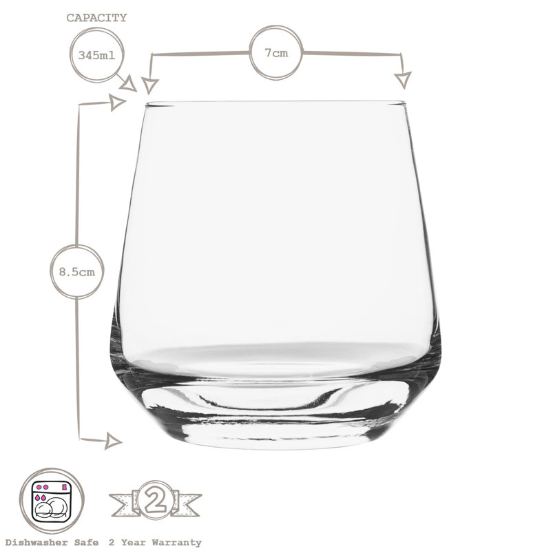 345ml Whiskey Glass Set
