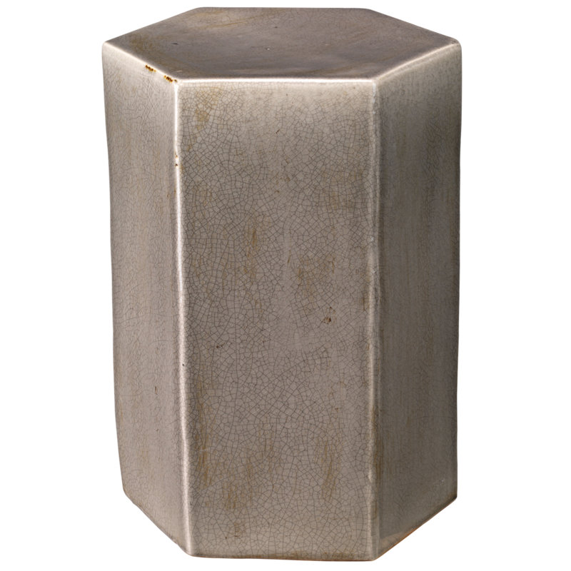 Porto End Table, Gray