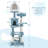 155cm H Cat Tree