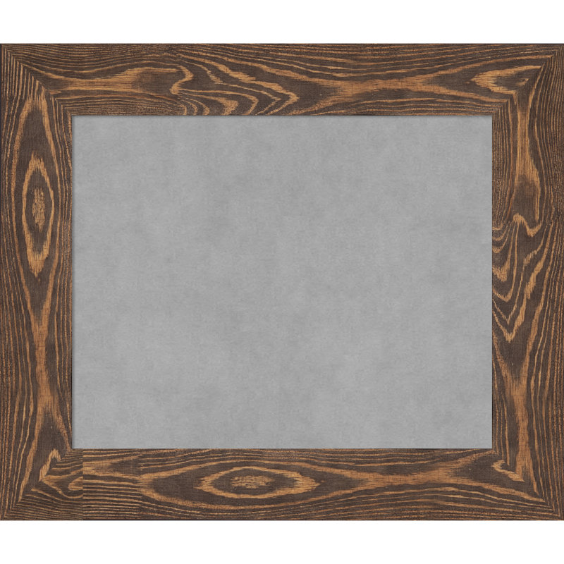 Tableau magnétique encadré brun pont, H 22 po x l 26 po