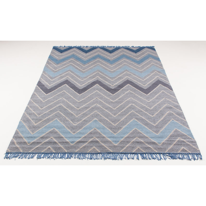 Tulane Chevron Hand Woven Area Rug, Rectangle 200 x 290cm