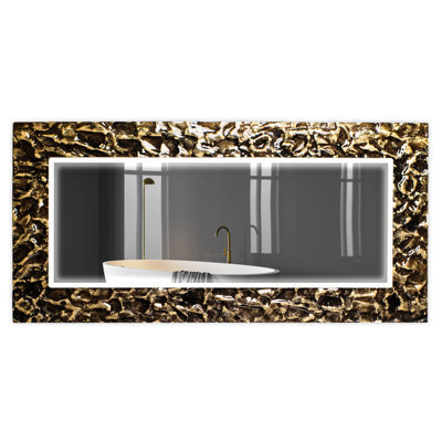 Miroir de meuble-lavabo lumineux Luxury Glam