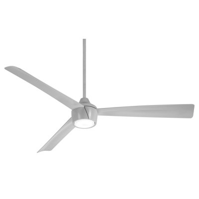 3-Blade 56" Sweep Skinnie Ceiling Fan with Hand Held Remote Control