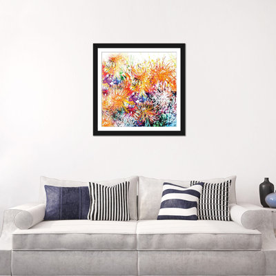 «Sunny Chrysanthemums», reproduction sur toile