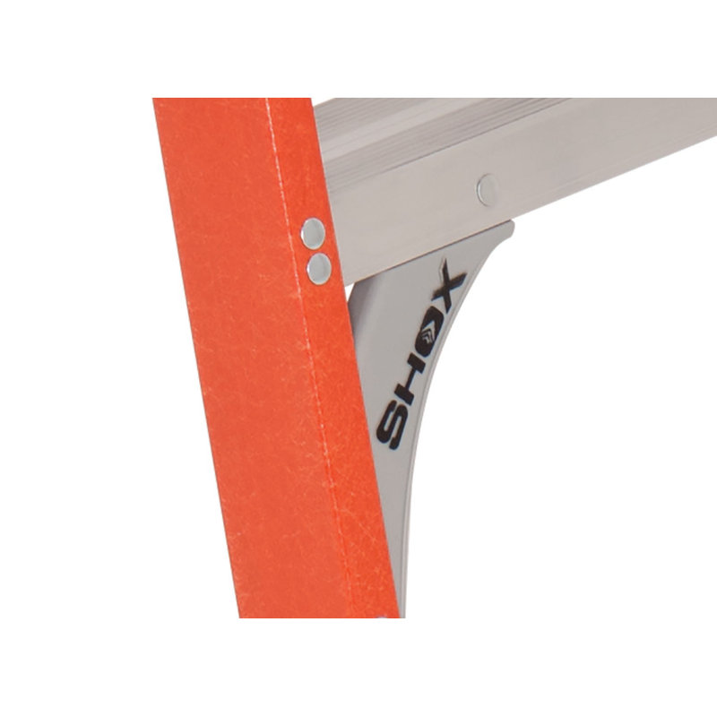 12 ft. Fiberglass Pinnacle Platform Ladder with 300 lbs. Load Capacity Type IA Duty Rating