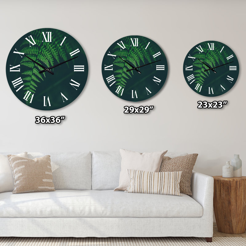 Horloge murale très grande, Moyen
