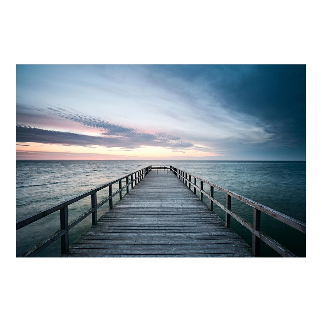 Strukturierte Fototapete Jetty Promenade 2,9 m x 432 cm