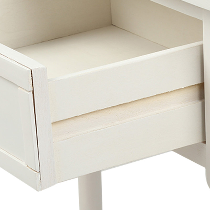 Ayumi 35.43'' Solid Wood Sideboard, White