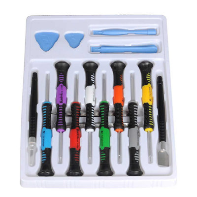 16 in 1 Screwdrivers Mobile Phone Repair Tools Kit For iPad4 iPhone 6 Plus 5 Samsung Galaxy