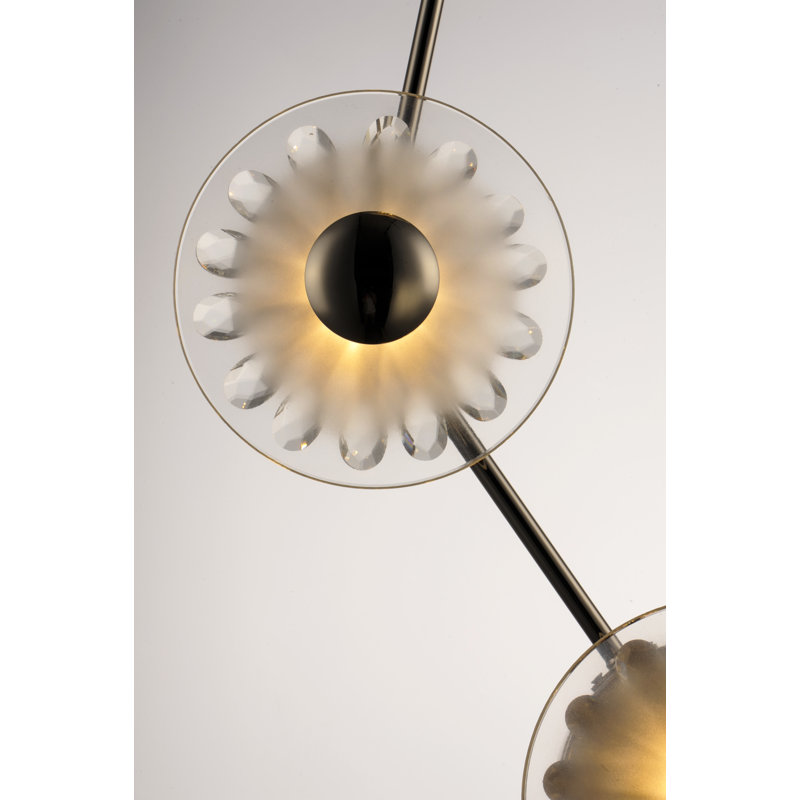 Peony 4 - Light LED Wallchiere