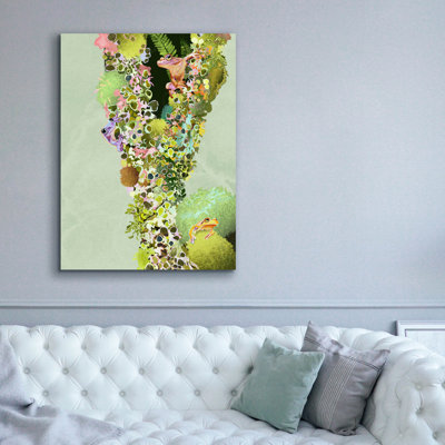  «Lichen» par Thatgrubgirl, art mural sur toile, 40 po x 54 po