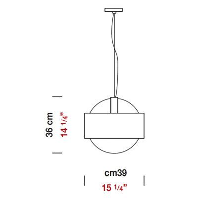 Ring 1-Light Unique / Statement Drum Pendant
