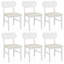 Ensemble de 2 chaises de cuisine Farmhouse