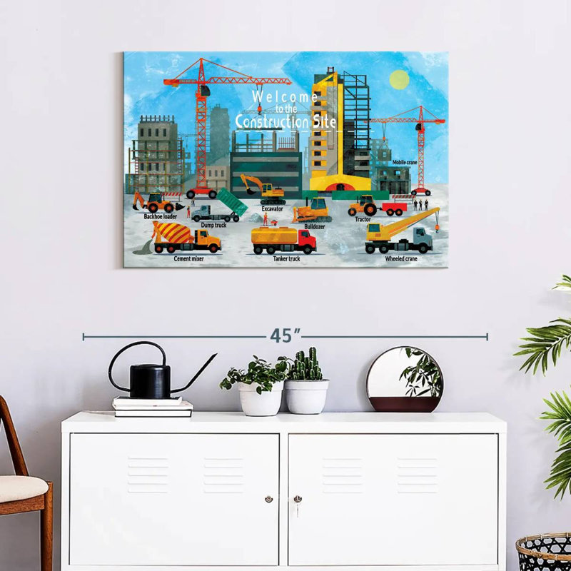 Tableau des chantiers Ashelle, H 24 po x l 36 po