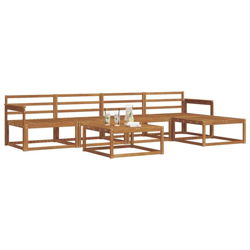 329cm Wide Patio Sectional Set