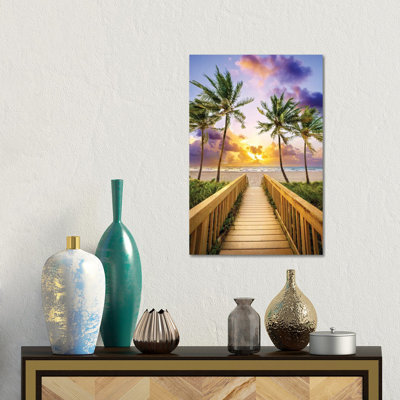 Morning Mood In Paradise, Florida by Susanne Kremer - Gallery-Wrapped Canvas Giclée on Canvas