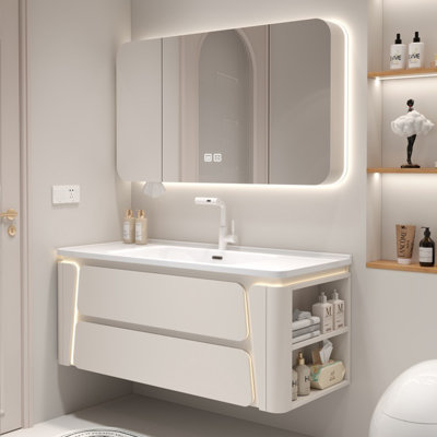 Modern simple bathroom cabinet