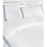 Soprano Trim 100% Cotton Sateen Duvet Cover