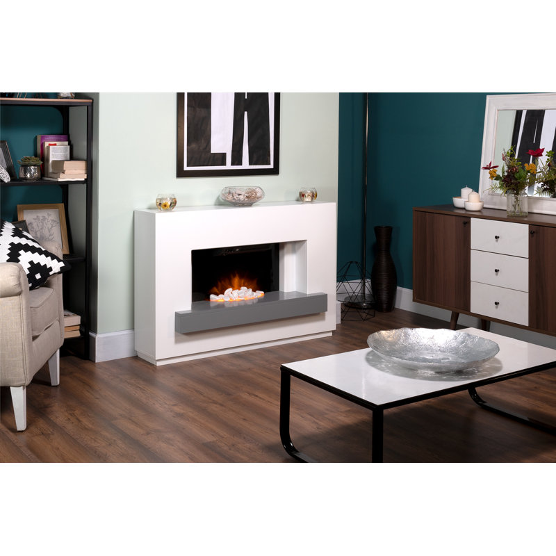 Sambro Adam 116.5 cm W Electric Fireplace with 6824 BTU
