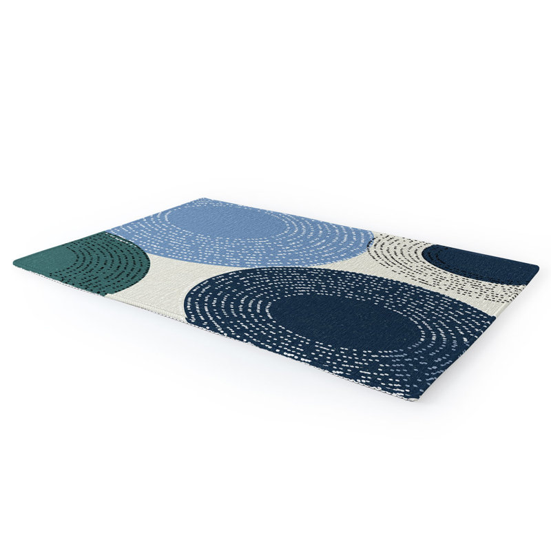 Abstract Indoor Rug, Rectangle 8' x 10'