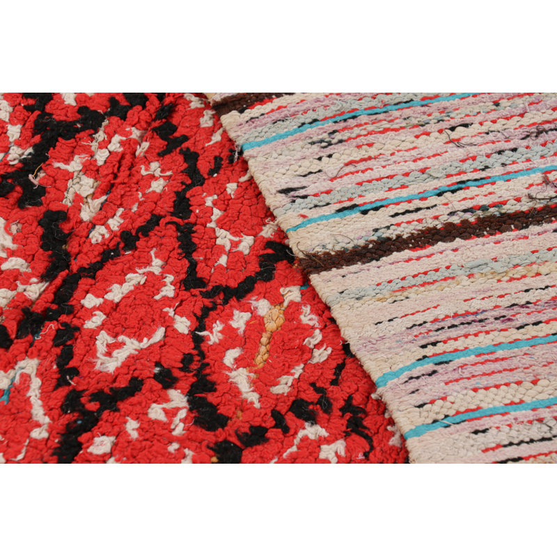 One-of-a-Kind 4'x6'10" Hand Knotted Area Rug
