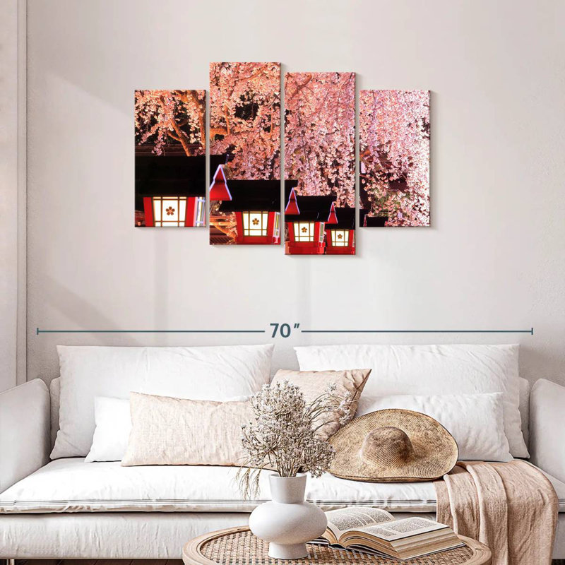 Harnek Kyoto Sakura, 27" H x 43" W