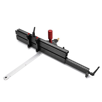 Woodworking Precision Angle Miter Gauge,Miter Saw Fence w/Laser Marking Scale, for Table Saw 
