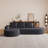 Modern Curved Sofa-2126304618