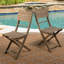 Chaise pliante en bois d'acacia résistant aux intempéries pour 4 pièces Positano-1945351878-1945351899