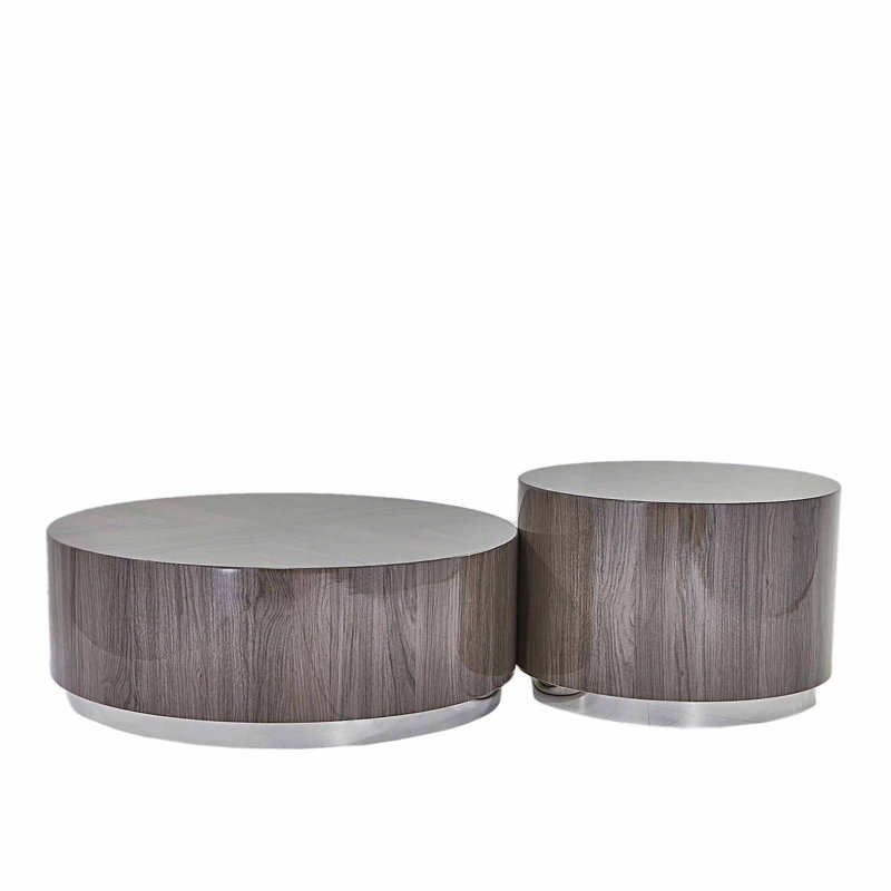 Poloka Glass Top Coffee Table