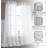 Geometric Sheer Embroidered Trellis Grommet Single Curtain Panel-172099428