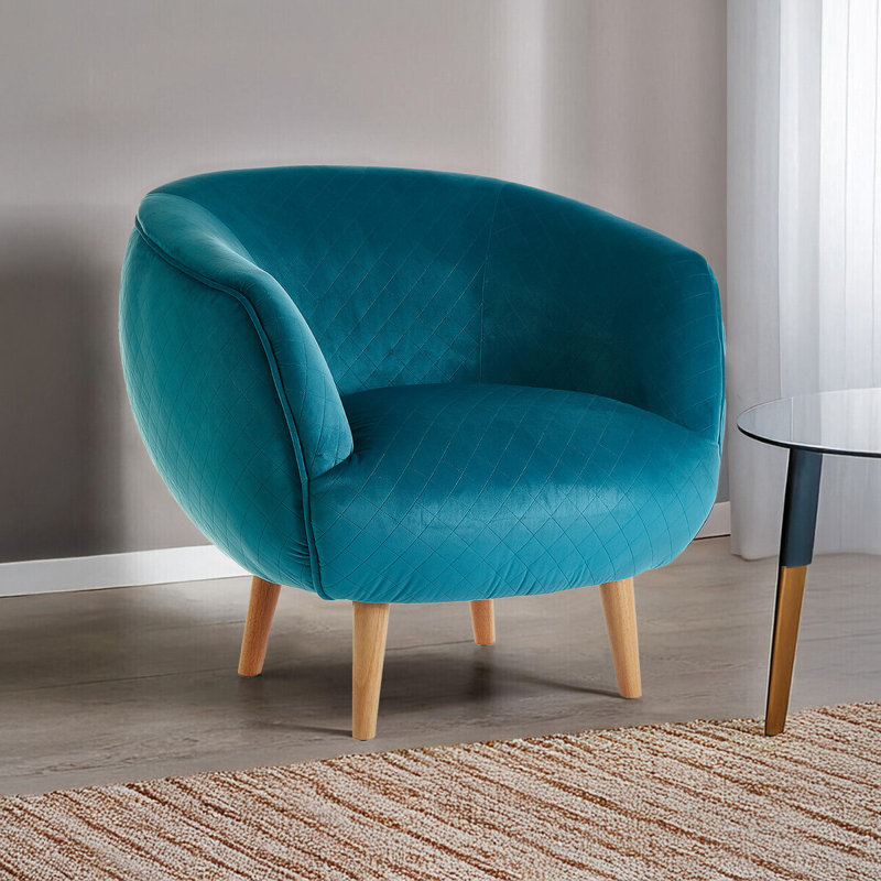 Hollo Upholstered Barrel Chair