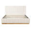 Lit à rayures moderne, minimaliste et élégant en tissu, beige, grand-129059819