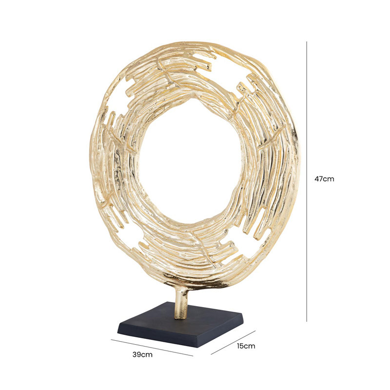 Abentego Abstract Figurines & Sculptures, 46.5cm H  x 38cm W  x 13.7cm D
