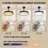 42" Smart Retractable Ceiling Fan Light With 3-color Dimmable Led Light & Remote