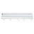 Mega Outdoor Clothesline T‑Post, Galvanized Steel Single Post with Crossbar and Eyelet Screws