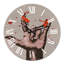 I Love You Sign With Romantic Couple - horloge murale moderne-60280089