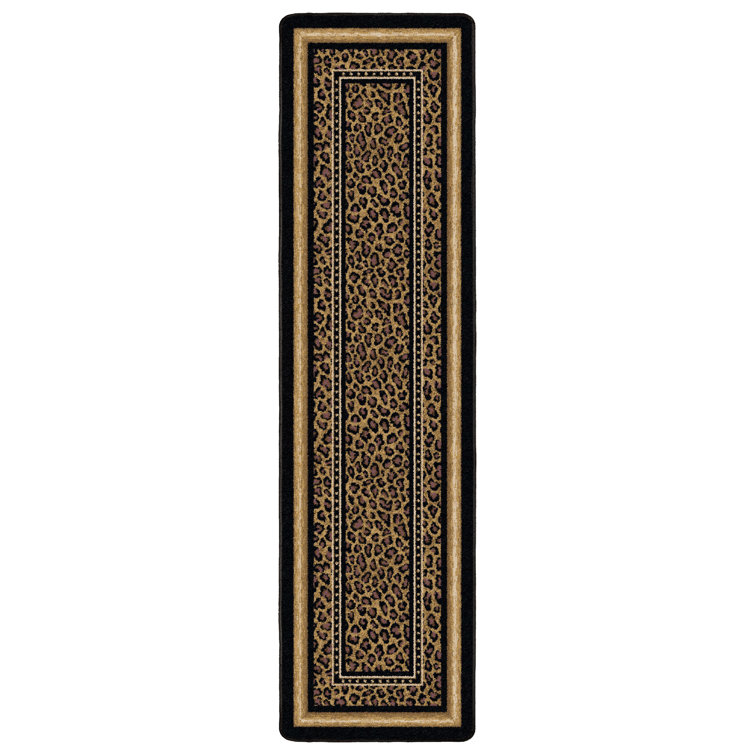 Alminus Zambia Onyx Animal Print Area Rug