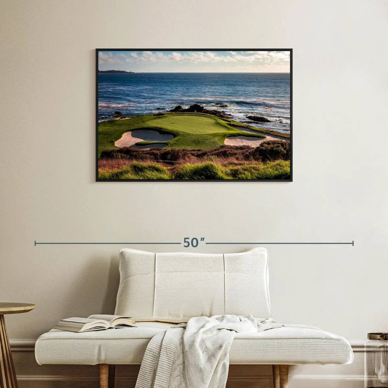 Parcours de golf Sireci California Coastline, H 25 po x l 37 po