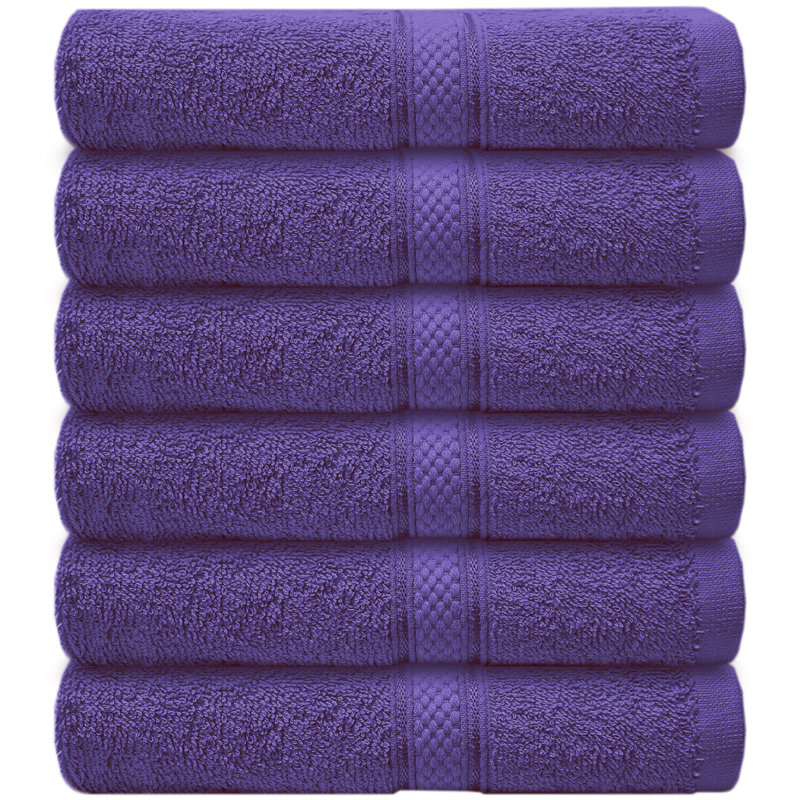 Dezyre Supper Soft Hand Towel, Purple