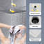 Pomme de douche à pluie fixe 2,5 GPM GPM-90695531