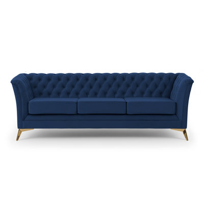 Whitby 3 Seater Velvet Sofa